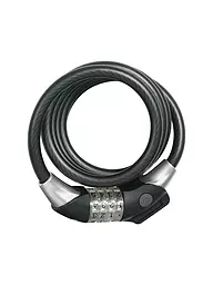 ABUS | Antivol à câble spiralé Raydo Pro 1450/185 | Noir