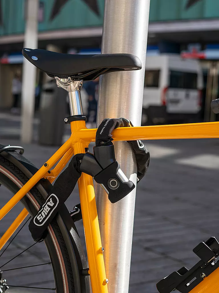 ABUS | Antivol de vélo Cardo Fingerprint 7807F/85 BK | Noir