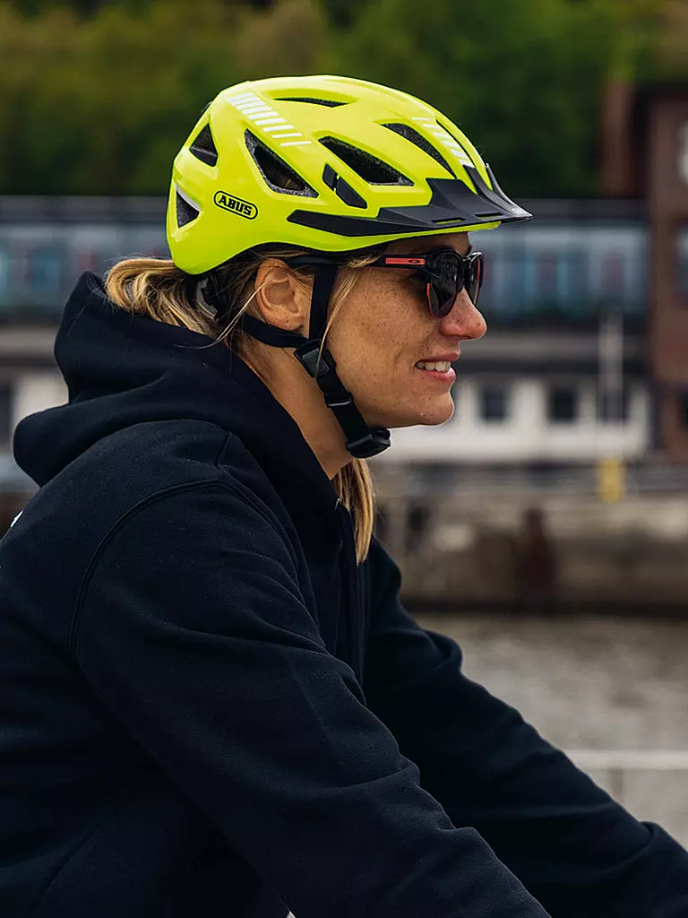 ABUS | Kinder Fahrradhelm Smiley 3.0 | Jaune