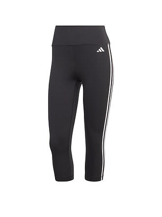 ADIDAS | Collant de fitness 3/4 taille haute 3 bandes Train Essentials pour femmes