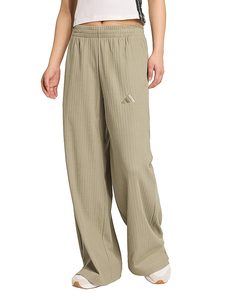 Adidas ALL SZN Jogginghose Damen Olive L 3