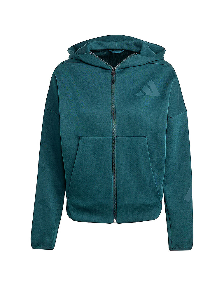Veste à capuche Z.N.Es pétrole L