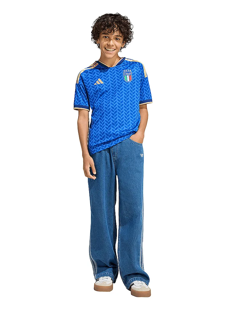 Adidas Italy 26/27 Home Jersey Bold Blue 13-14 Years 6