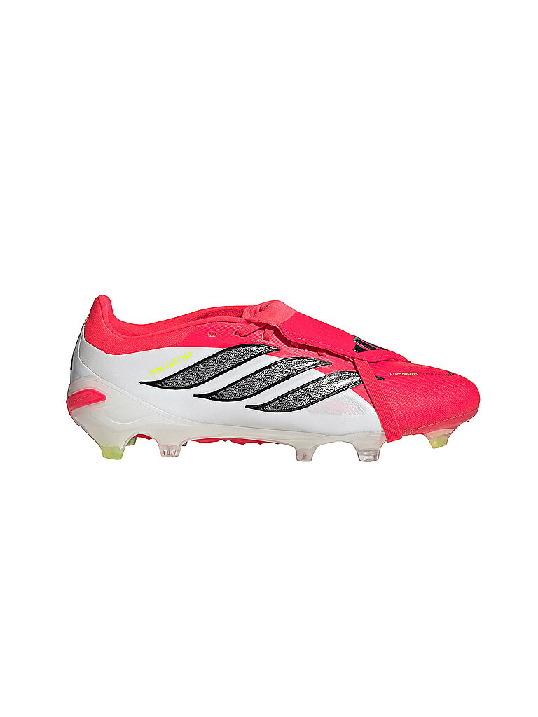 Chaussures de footballs Predator Pro FT FG à crampons rouge 46