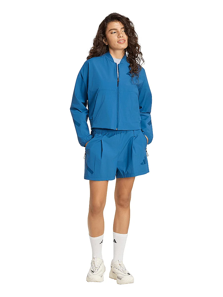 Adidas Z.N.E. WV Bomber Jacket Blue M 5