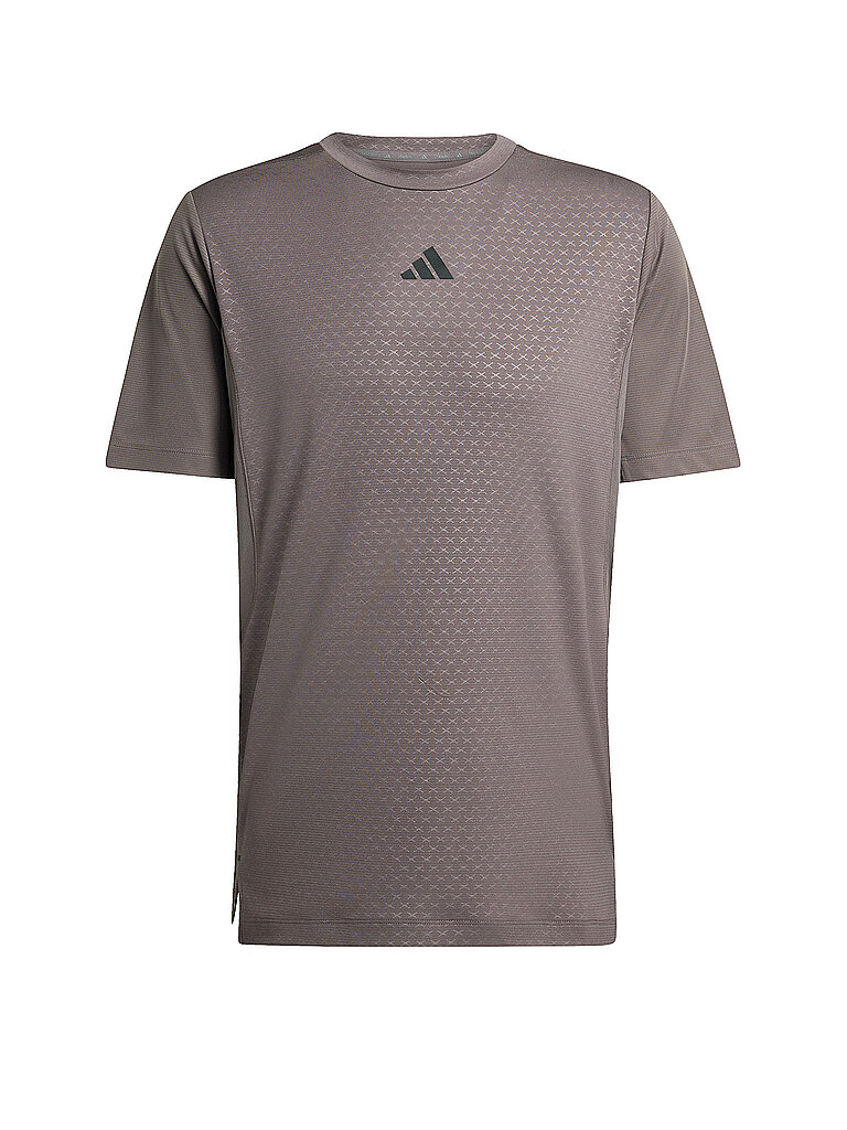 Adidas D4t Power 3 Stripes T-Shirt Charcoal XL 5