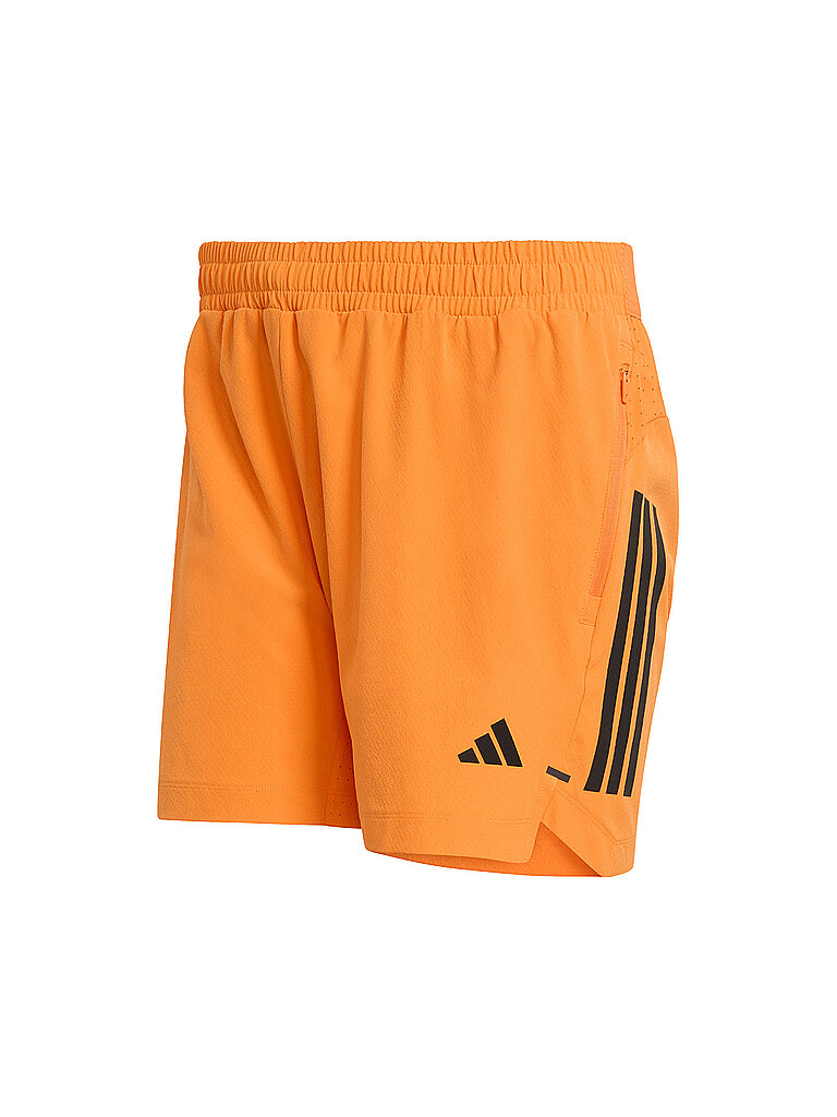 Adidas Short de fitness pour homme D4T Power orange   L 6