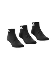 ADIDAS | 3er Pkg. Socken Mid Cut | Noir