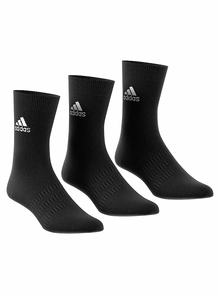 ADIDAS | 3er-Pack Socken Light Crew | Noir