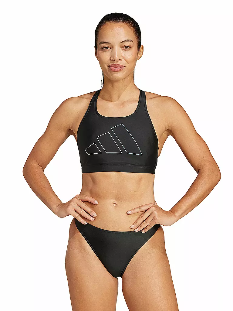 ADIDAS | Bikini Femme Big Bars | Noir