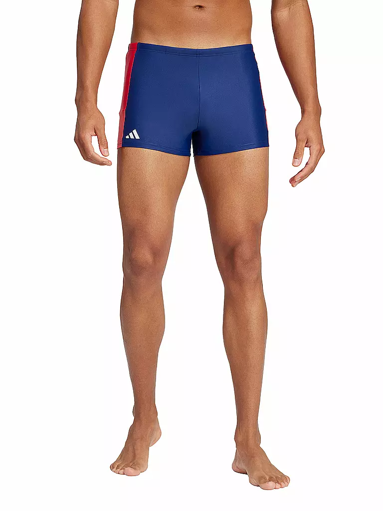 ADIDAS | Boxer de bain homme à jambes Block | Bleu foncé