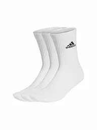 ADIDAS | Chaussettes de loisirs Cushioned Crew, lot de 3 | Blanc