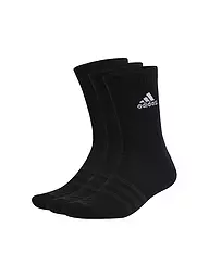 ADIDAS | Chaussettes de loisirs Cushioned Crew, lot de 3 | Noir