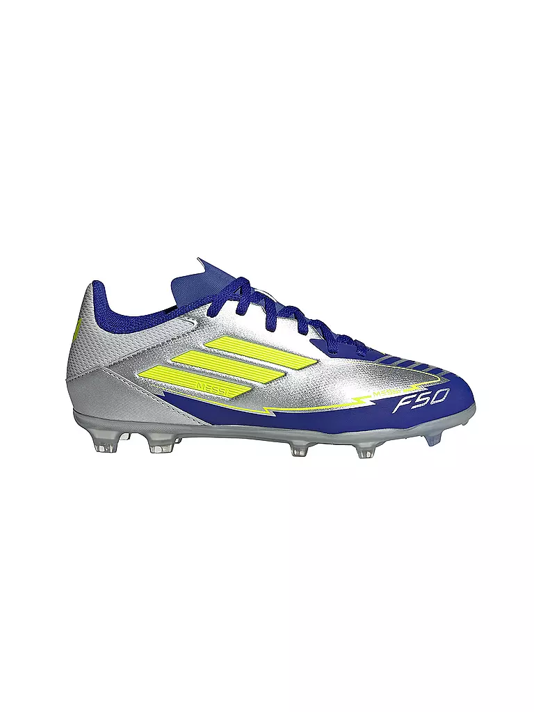 ADIDAS | Chaussures de foot pour enfant F50 League Messi FG/MG | Argent