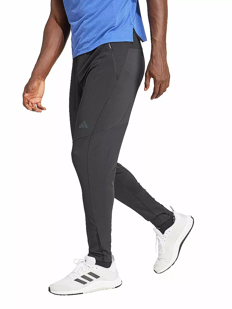 ADIDAS | Collant de fitness hybride pour hommes conçu pour l'entraînement | Noir