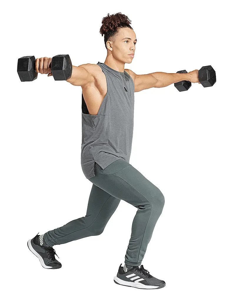 ADIDAS | Débardeur de fitness homme D4T | Gris
