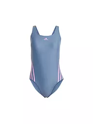 ADIDAS | Maillot de bain femme 3 bandes | Bleu foncé
