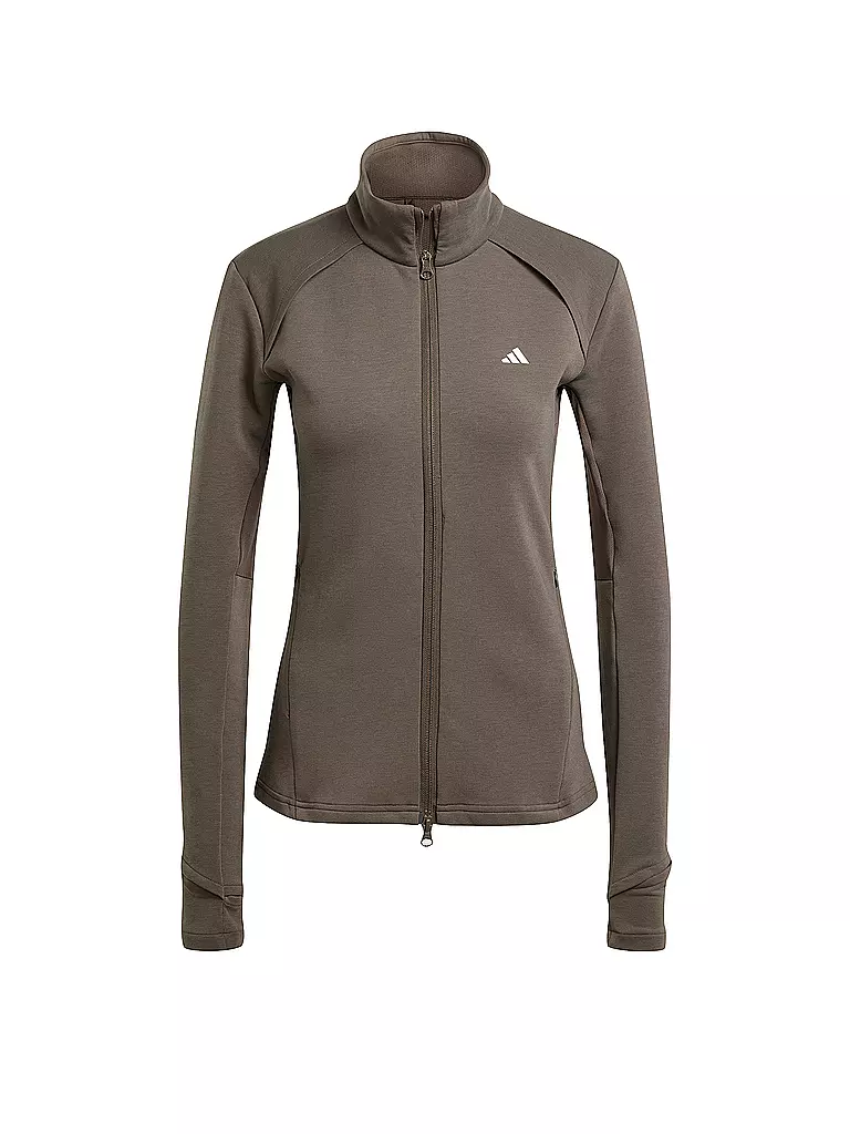 ADIDAS | Damen Fitnessjacke  | Marron