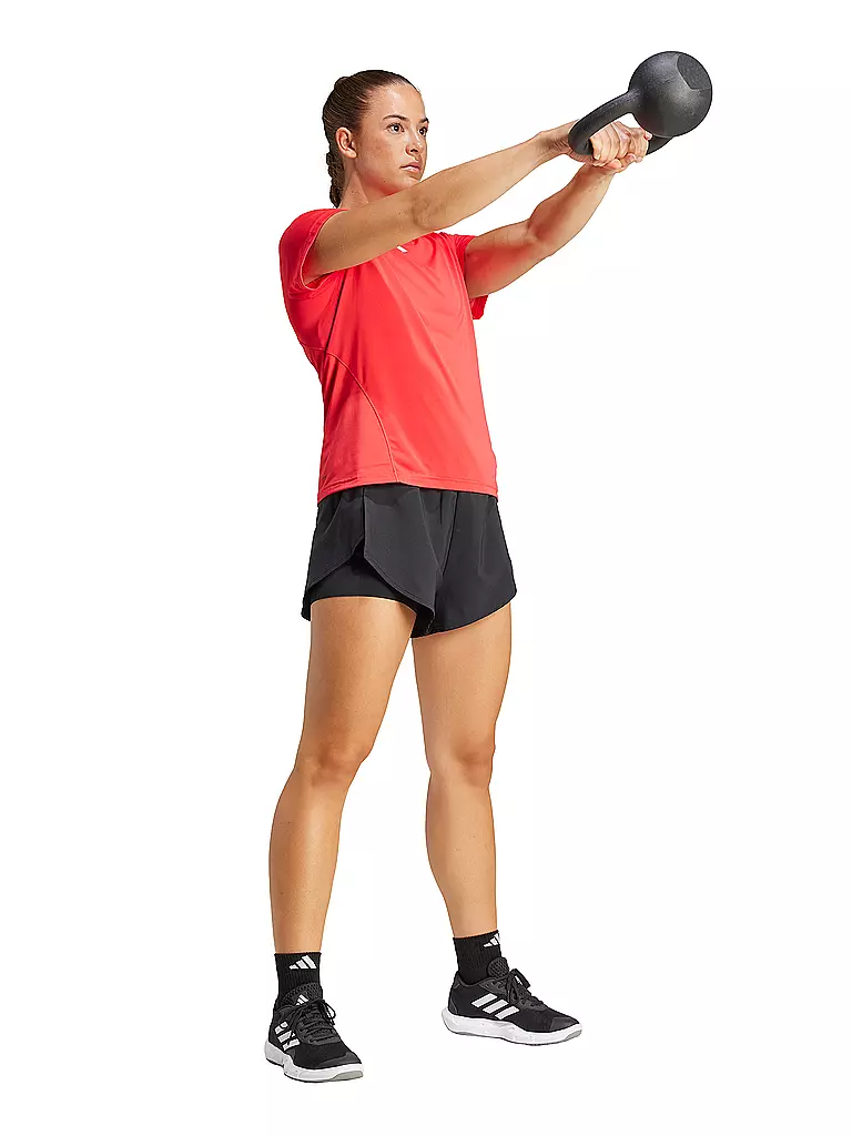 ADIDAS | Damen Fitnessshirt WTR D4T | Rouge
