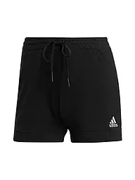 ADIDAS | Damen Fitnessshort Essentials Slim 3-Streifen | Noir