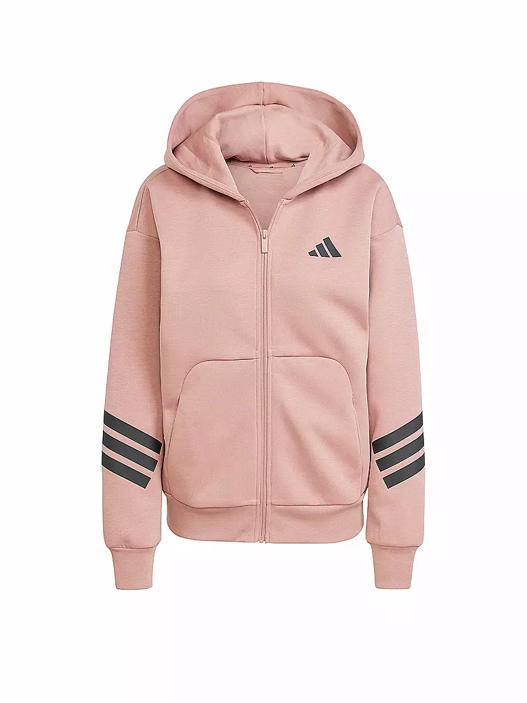 ADIDAS | Damen Kapuzenjacke FI 3S FZ HD | Corail