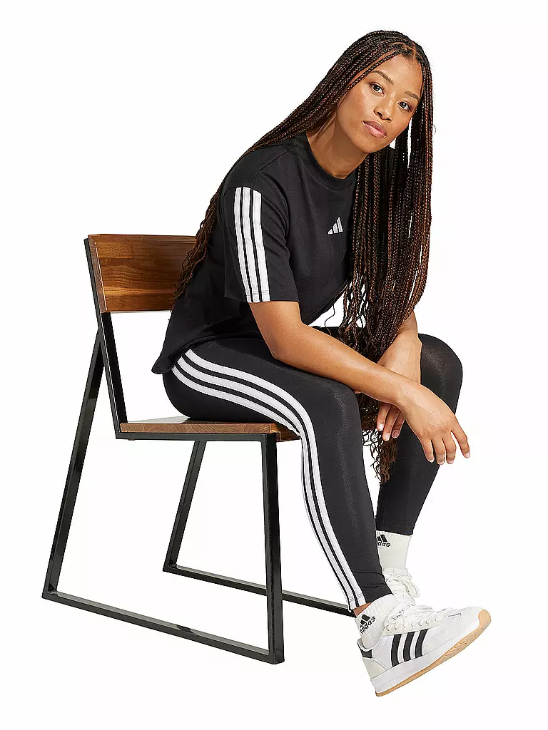 ADIDAS | Damen Legging 3S SJ | Noir