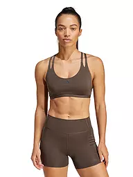 ADIDAS | Damen Sport-BH Aeroimpact Luxe  Low Support | Marron