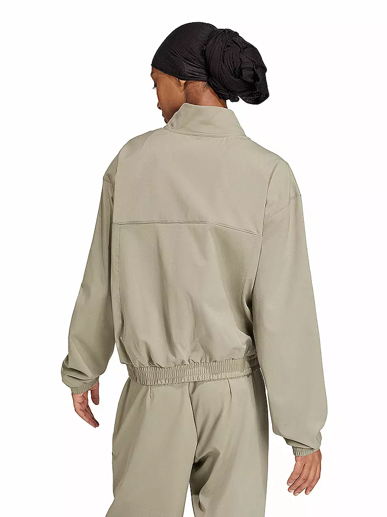 ADIDAS | Damen Sweater 1/4 Zip | Camel