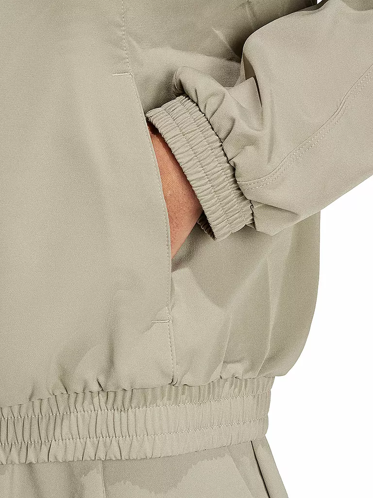 ADIDAS | Damen Sweater 1/4 Zip | Camel