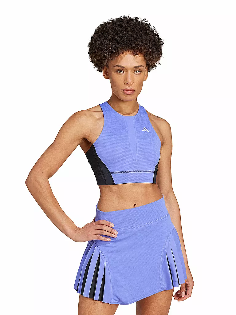 ADIDAS | Damen Tennisoberteil Pro HEAT.RDY Crop | Bleu