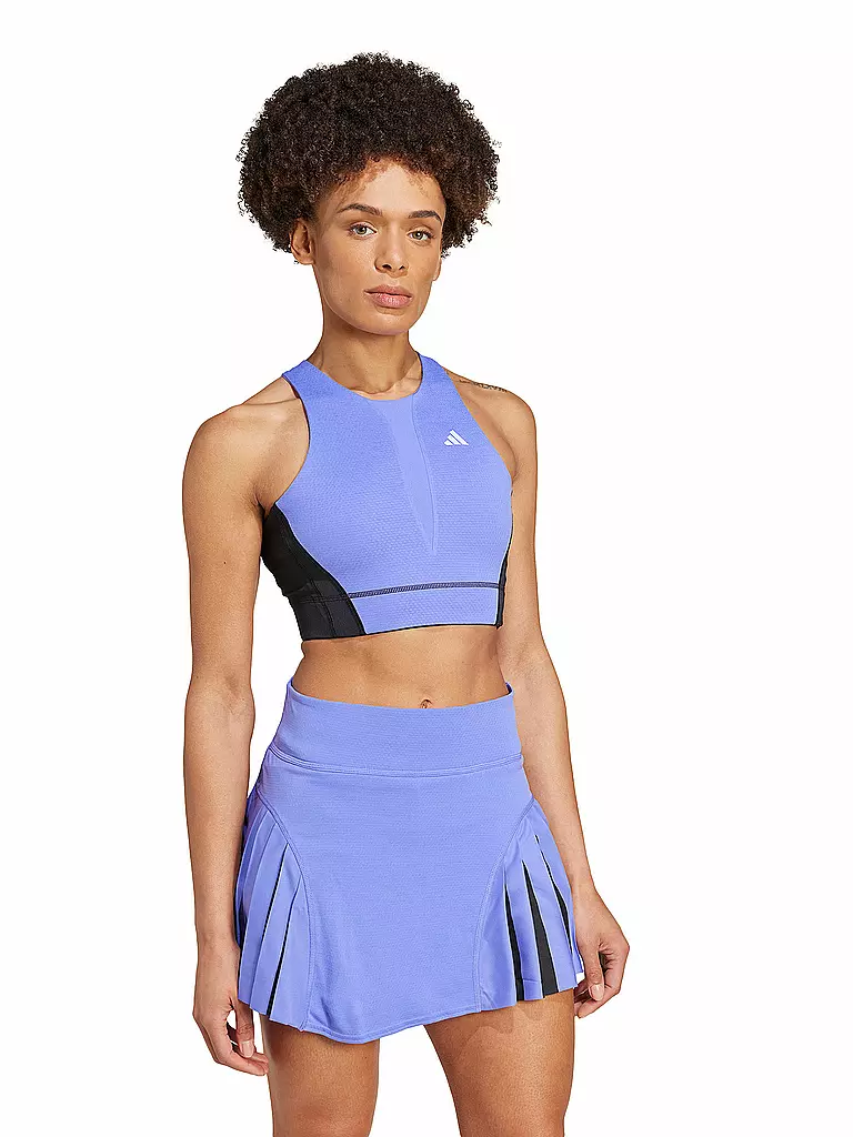 ADIDAS | Damen Tennisoberteil Pro HEAT.RDY Crop | Bleu
