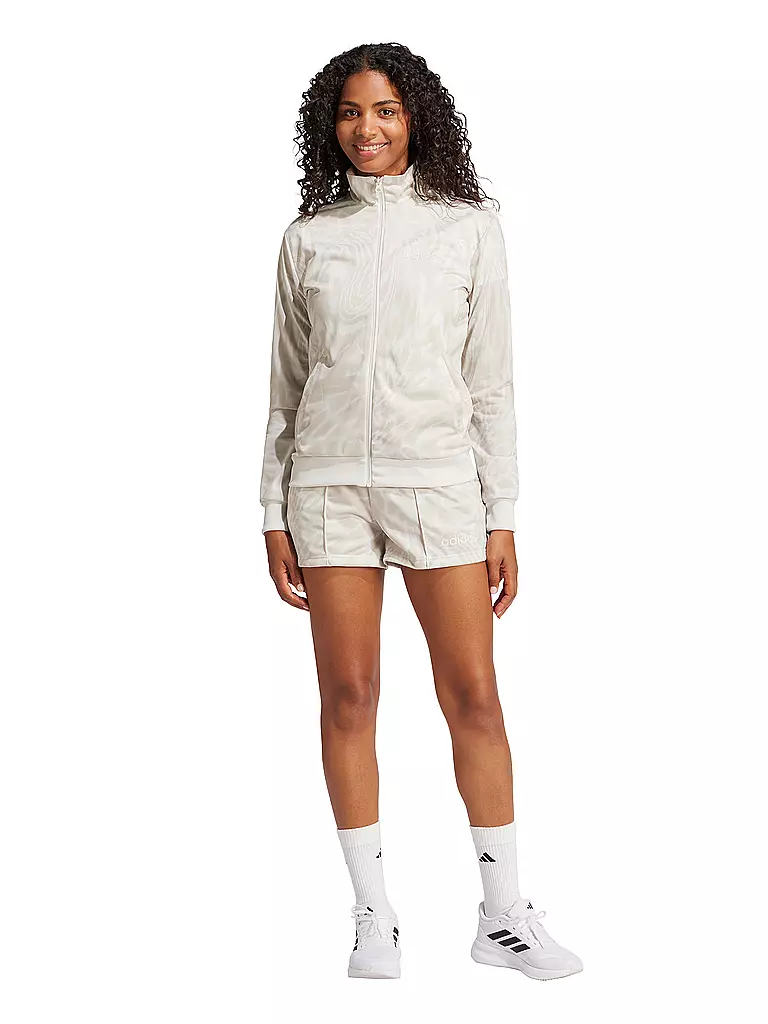 ADIDAS | Damen Trainingsanzug Linear S TS | Crème