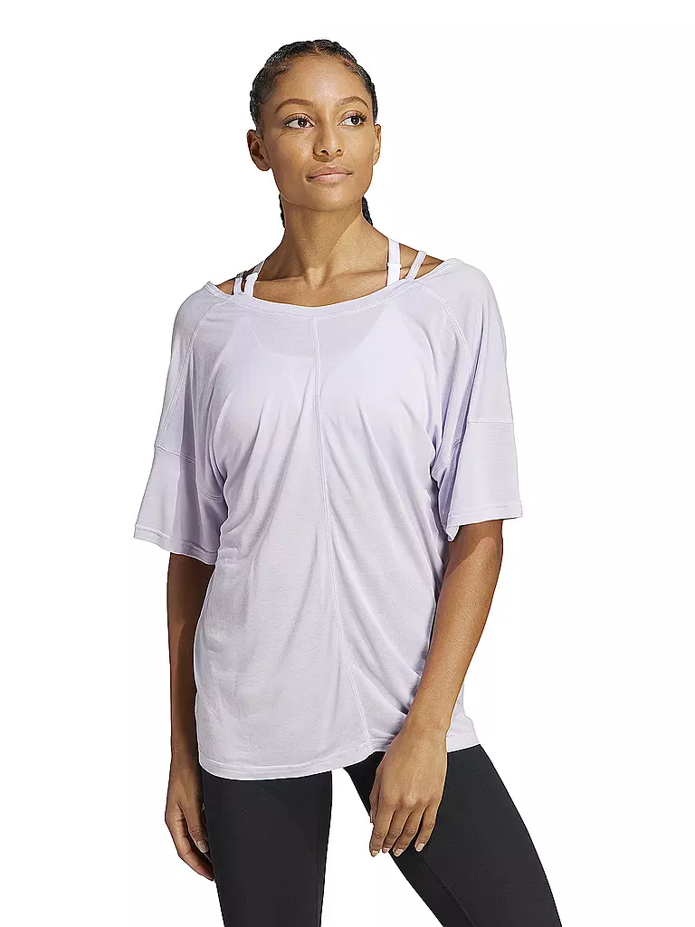 ADIDAS | Damen Yoga T-Shirt | Lilas