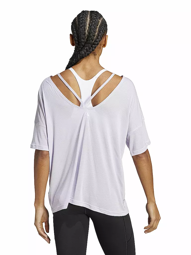 ADIDAS | Damen Yoga T-Shirt | Lilas