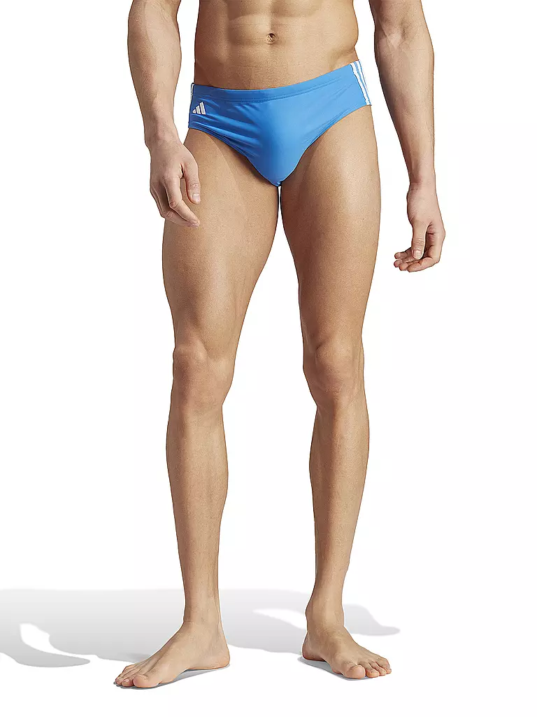 ADIDAS | Herren Badeslip 3S Trunk | Bleu