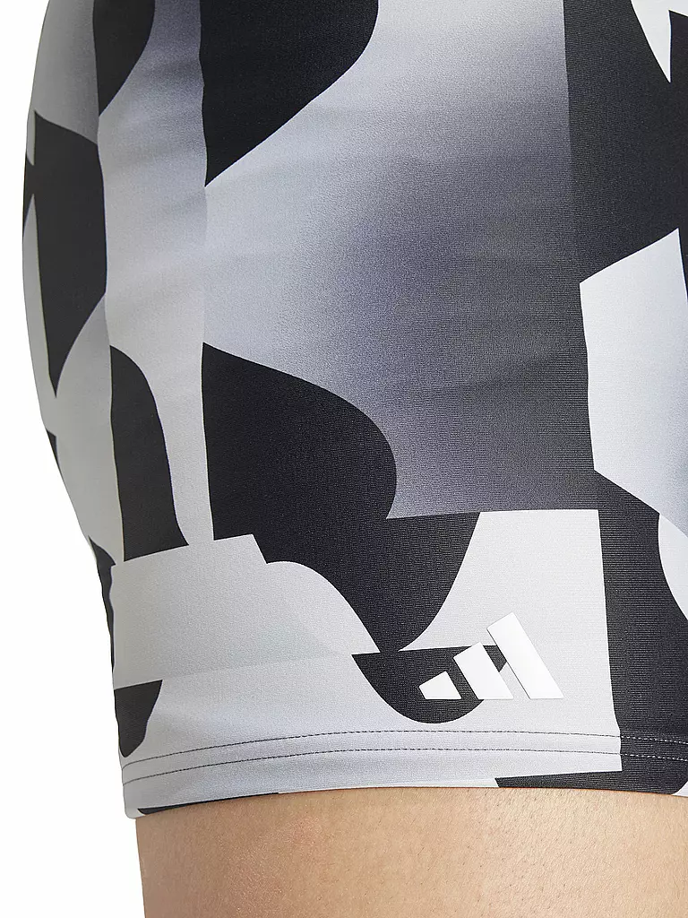 ADIDAS | Herren Beinbadehose Allover Print Boxer | Noir
