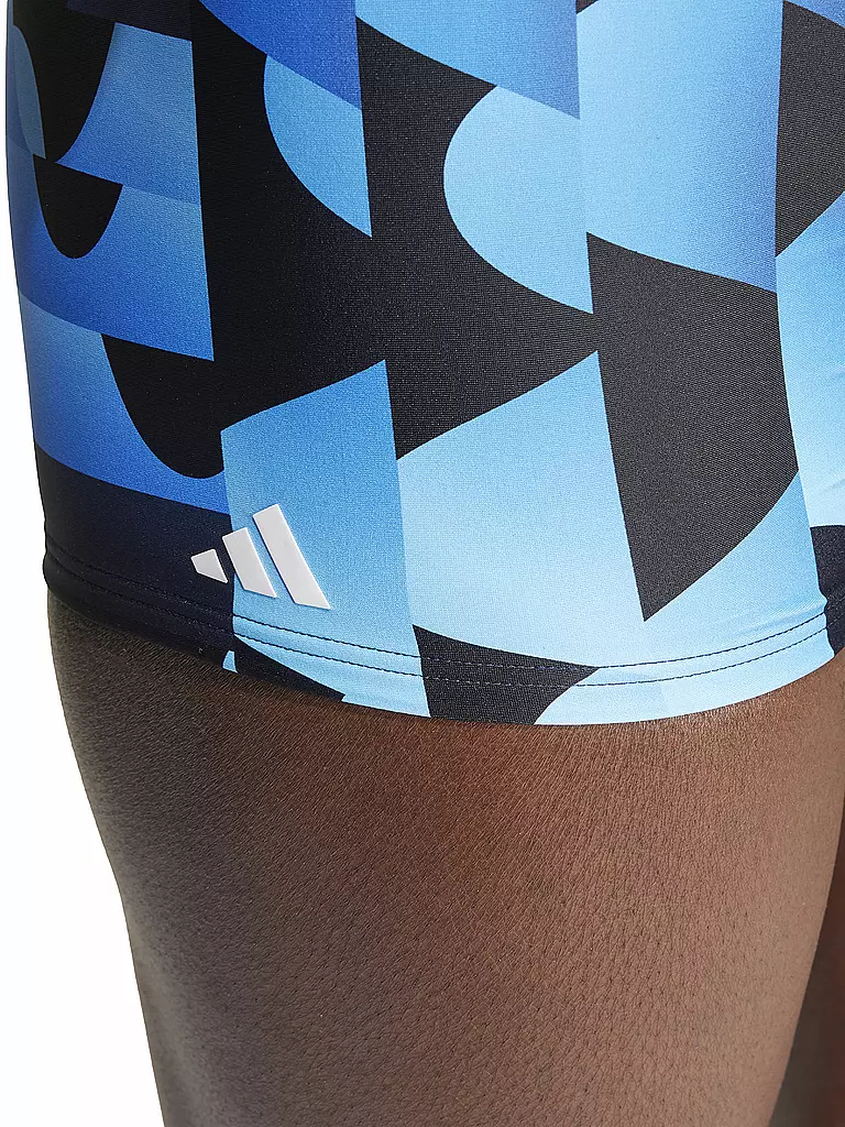 ADIDAS | Herren Beinbadehose Allover Print Boxer | Bleu