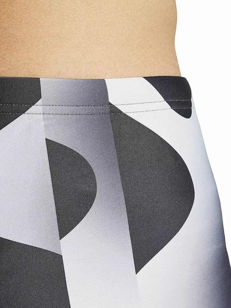 ADIDAS | Herren Beinbadehose Allover Print Boxer | Noir