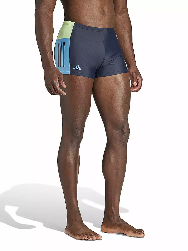 ADIDAS | Herren Beinbadehose Block Boxer | Vert foncé