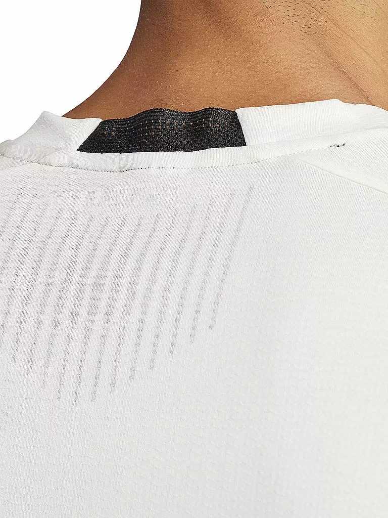 ADIDAS | Herren Fitnessshirt 	 Designed for Training HIIT Workout HEAT.RDY | Blanc