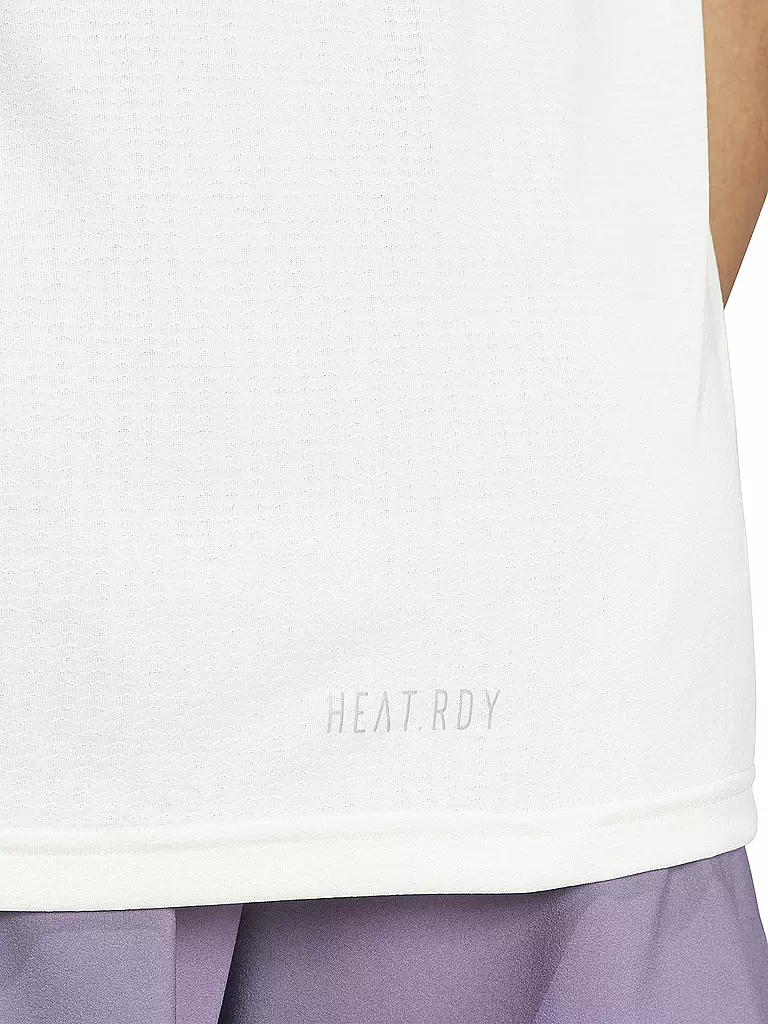 ADIDAS | Herren Fitnessshirt 	 Designed for Training HIIT Workout HEAT.RDY | Blanc