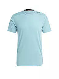 ADIDAS | Herren Fitnessshirt Designed for Training  | Bleu clair