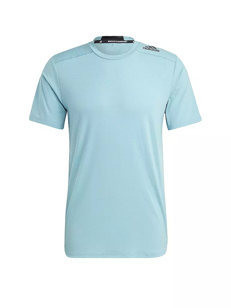 ADIDAS | Herren Fitnessshirt Designed for Training  | Bleu clair