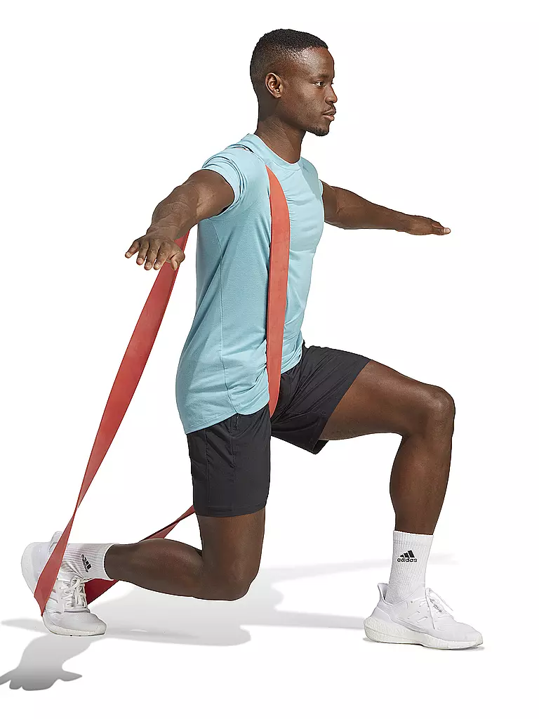 ADIDAS | Herren Fitnessshirt Designed for Training  | Bleu clair