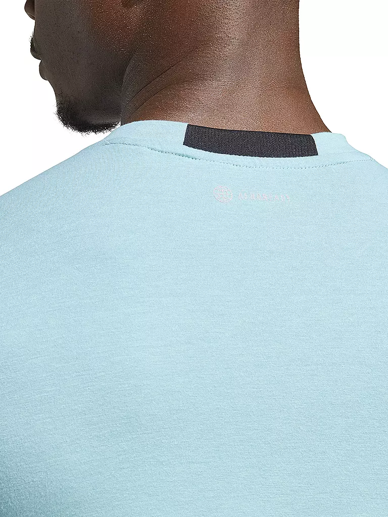 ADIDAS | Herren Fitnessshirt Designed for Training  | Bleu clair