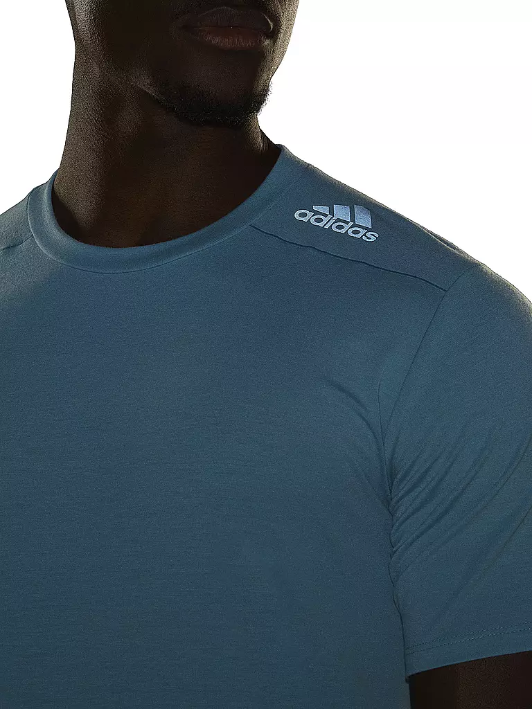 ADIDAS | Herren Fitnessshirt Designed for Training  | Bleu clair