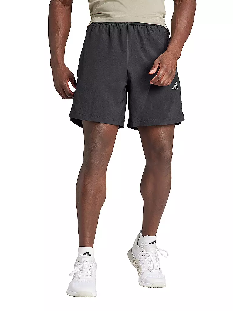 ADIDAS | Herren Fitnessshort Gym Woven | Noir