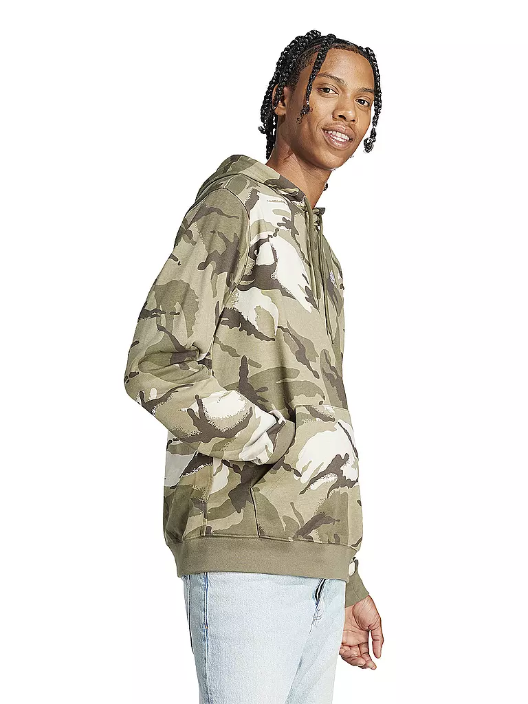 ADIDAS | Herren Hoodie Seasonal Essentials Camouflage | Olive