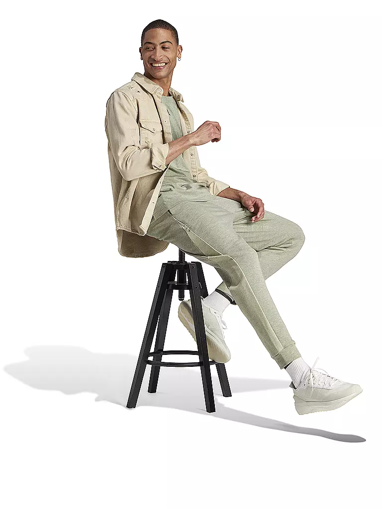 ADIDAS | Herren Jogginghose Melange | Olive