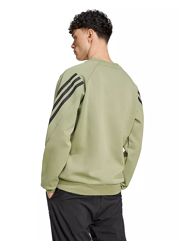ADIDAS | Herren Sweater Future Icons 3-Streifen  | Olive